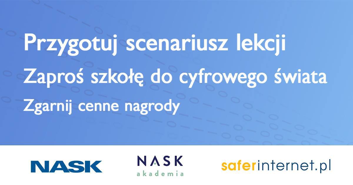 Konkurs dla studentów: „Scenariusz lekcji z wykorzystaniem nowoczesnych technologii”