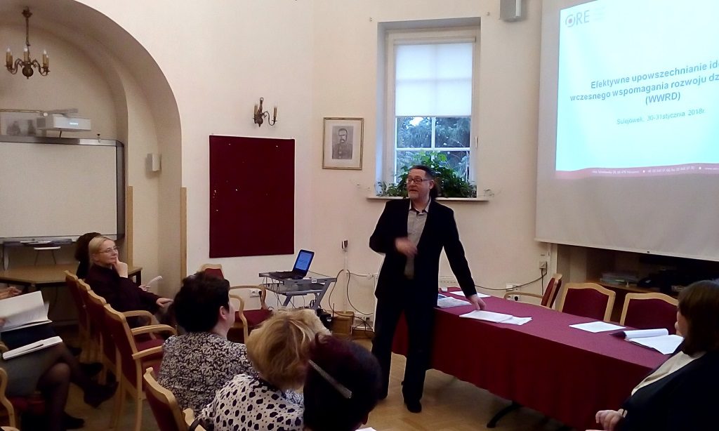 Wystąpienie Cezarego Zawistowskiego – Radcy Ministra Departament Wychowania i Kształcenia Integracyjnego w MEN