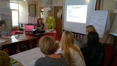 Trenerki prezentują cele doradcze