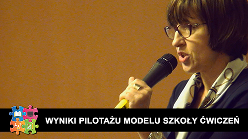 Wideorelacja ze spotkania informacyjno-konsultacyjnego dotyczącego wyników pilotażu modelu szkoły ćwiczeń