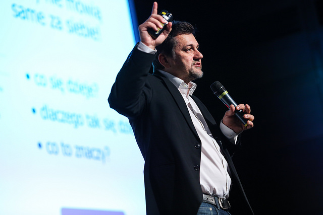 Prof. Jacek Wasilewski – wykład „O wystąpieniach publicznych”