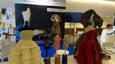 prezentacja w przestrzeni targowej stoiska Centrum Kształcenia Zawodowego i Ustawicznego w Sosnowcu