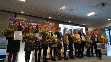 uroczystość wręczenia nagród w konkursie "Nauczyciel z POWER-EM"