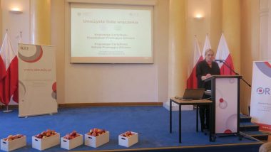 powitanie uczestników przez Wicedyrektor ORE Marzennę Habib