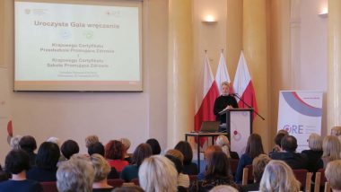 wystąpienie Zastępcy Dyrektora DWKI MEN Agnieszki Ludwin