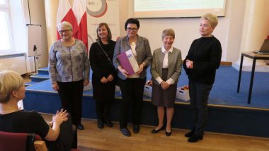 wręczenie Krajowego Certyfikatu laureatom