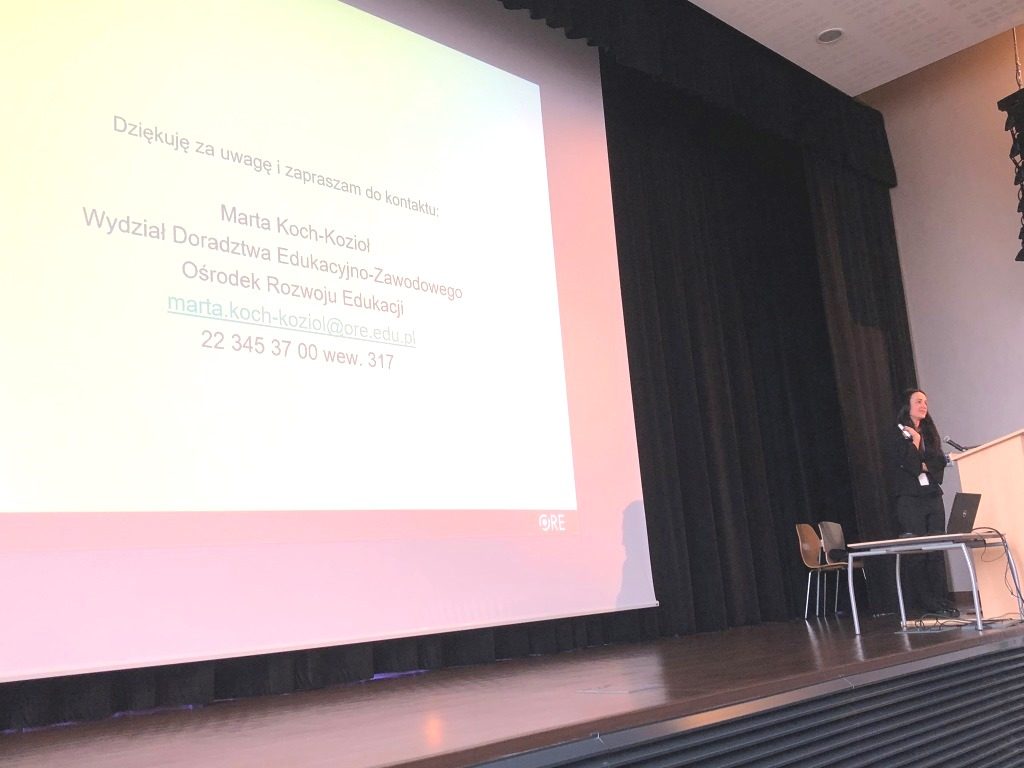 wystąpienie Marty Koch-Kozioł, przedstawiciela WDEZ ORE