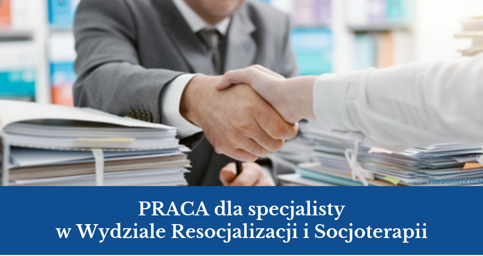 Dołącz do Wydziału Resocjalizacji i Socjoterapii