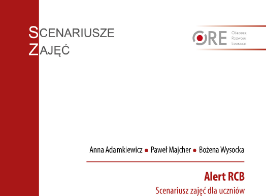 #Alert RCB – scenariusze zajęć