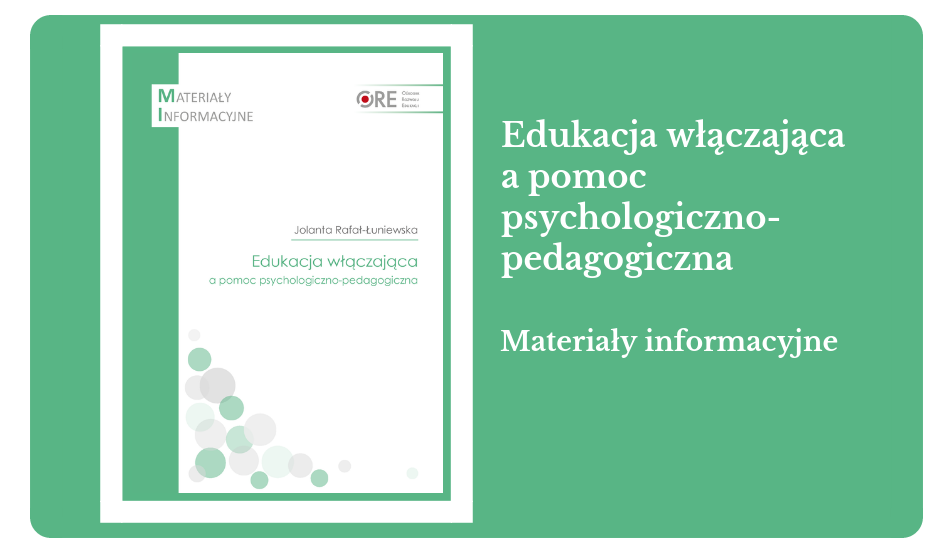 Edukacja włączająca a pomoc psychologiczno-pedagogiczna
