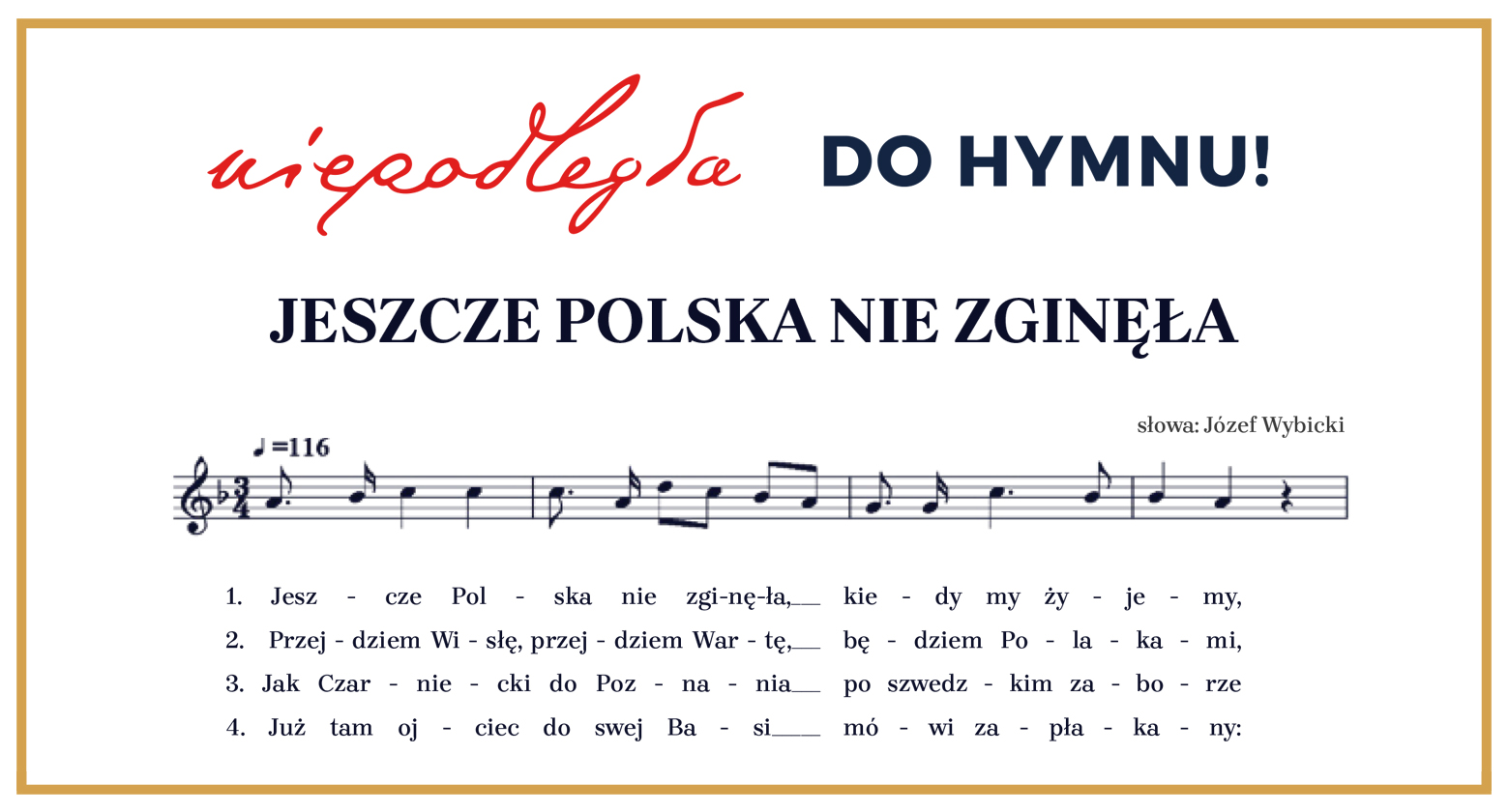 Jeszcze Polska nie zginęła