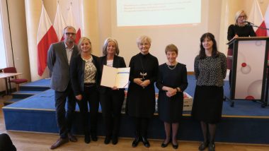 wręczenie Krajowego Certyfikatu laureatom