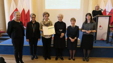 wręczenie Krajowego Certyfikatu laureatom