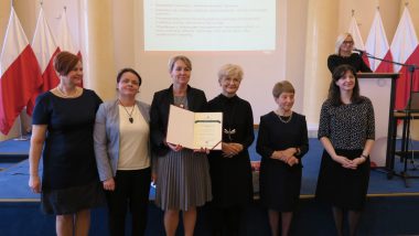 wręczenie Krajowego Certyfikatu laureatom