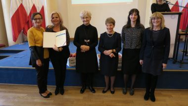 wręczenie Krajowego Certyfikatu laureatom