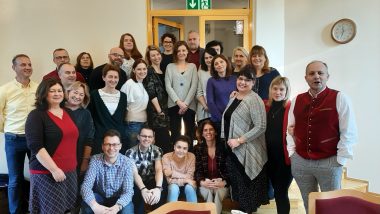 Uczestnicy wraz z trenarami