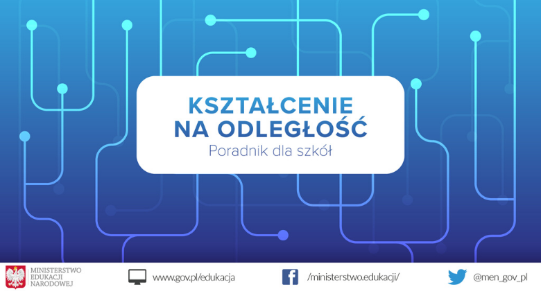 Kształcenie na odległość – poradnik dla szkół
