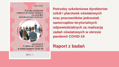 Potrzeby szkoleniowe dyrektorów oraz kadry JST – raport z badań