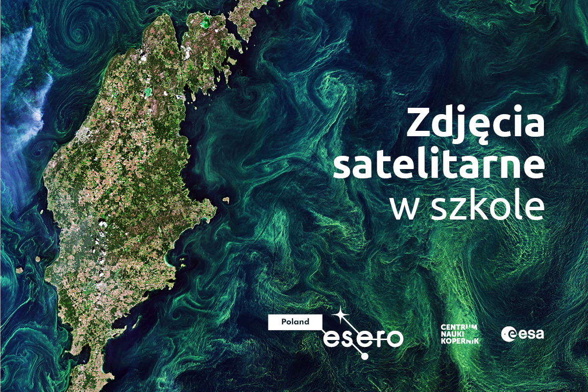 „Zdjęcia satelitarne w&nbsp;szkole”- bezpłatny kurs online dla nauczycieli – zapisz się!