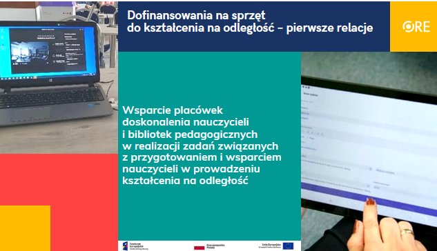 Dofinansowania na sprzęt do kształcenia na odległość – pierwsze relacje