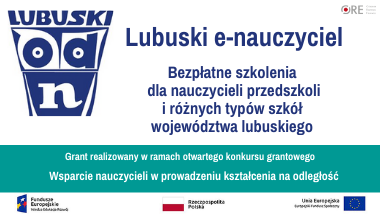 Bezpłatne szkolenia dla nauczycieli województwa lubuskiego