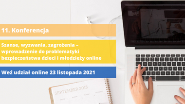 Konferencja online poświęconą bezpieczeństwu dzieci i&nbsp;młodzieży