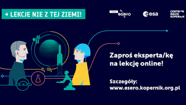 Lekcje nie&nbsp;z&nbsp;tej&nbsp;Ziemi! Zaproś eksperta/ekspertkę na&nbsp;lekcję online