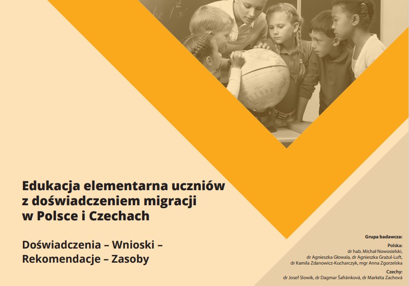 Podręcznik „Edukacja elementarna uczniów z&nbsp;doświadczeniem migracji w&nbsp;Polsce i&nbsp;Czechach. Doświadczenia – wnioski – rekomendacje zasoby”