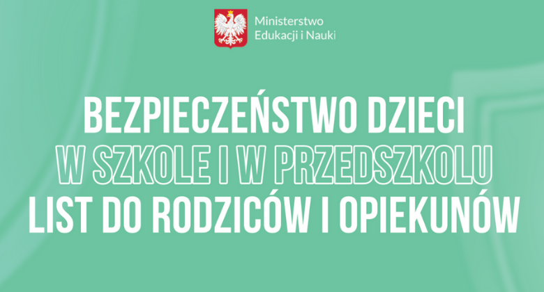 Bezpieczeństwo uczniów w szkole i w przedszkolu