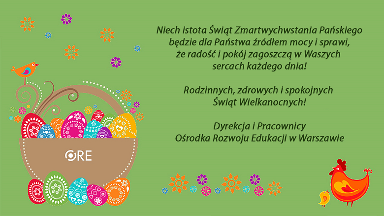 Życzenia z okazji Świąt Wielkiej Nocy