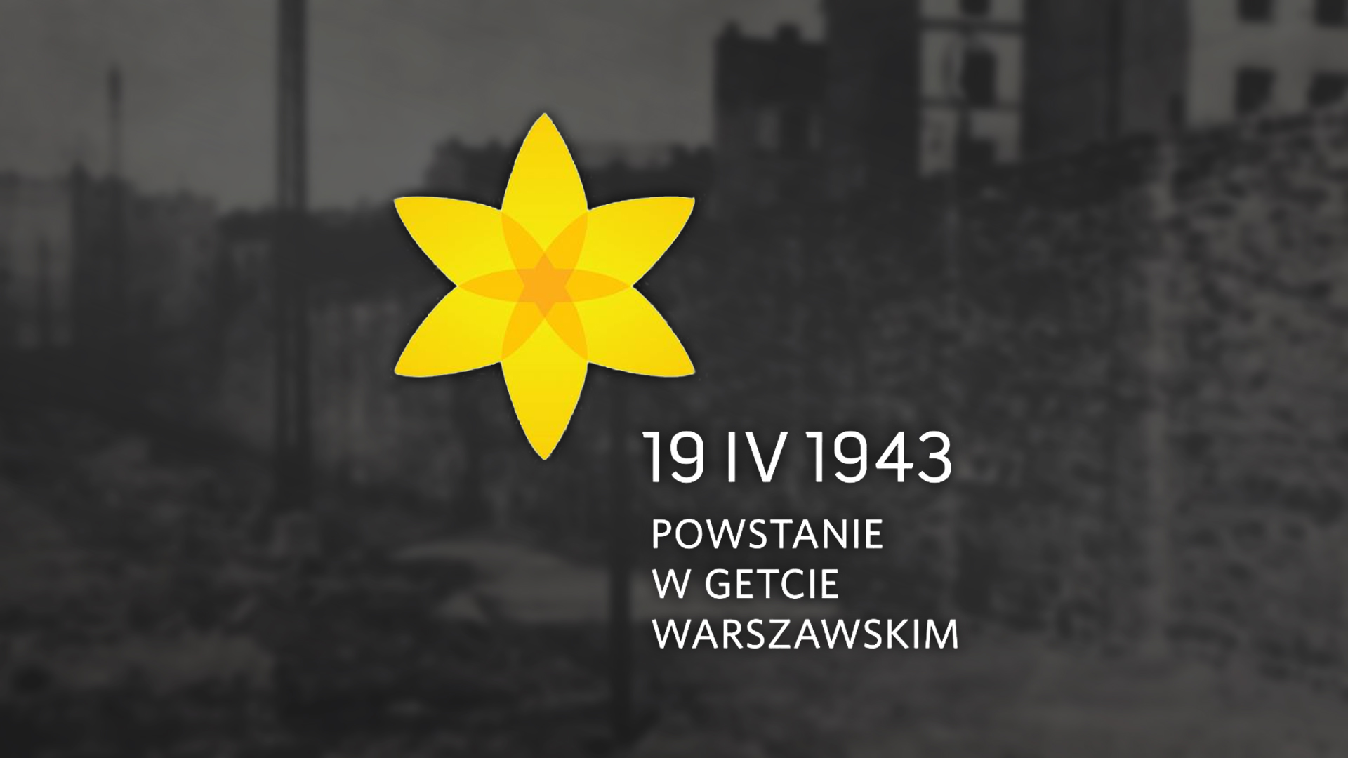79. rocznica wybuchu powstania w warszawskim getcie