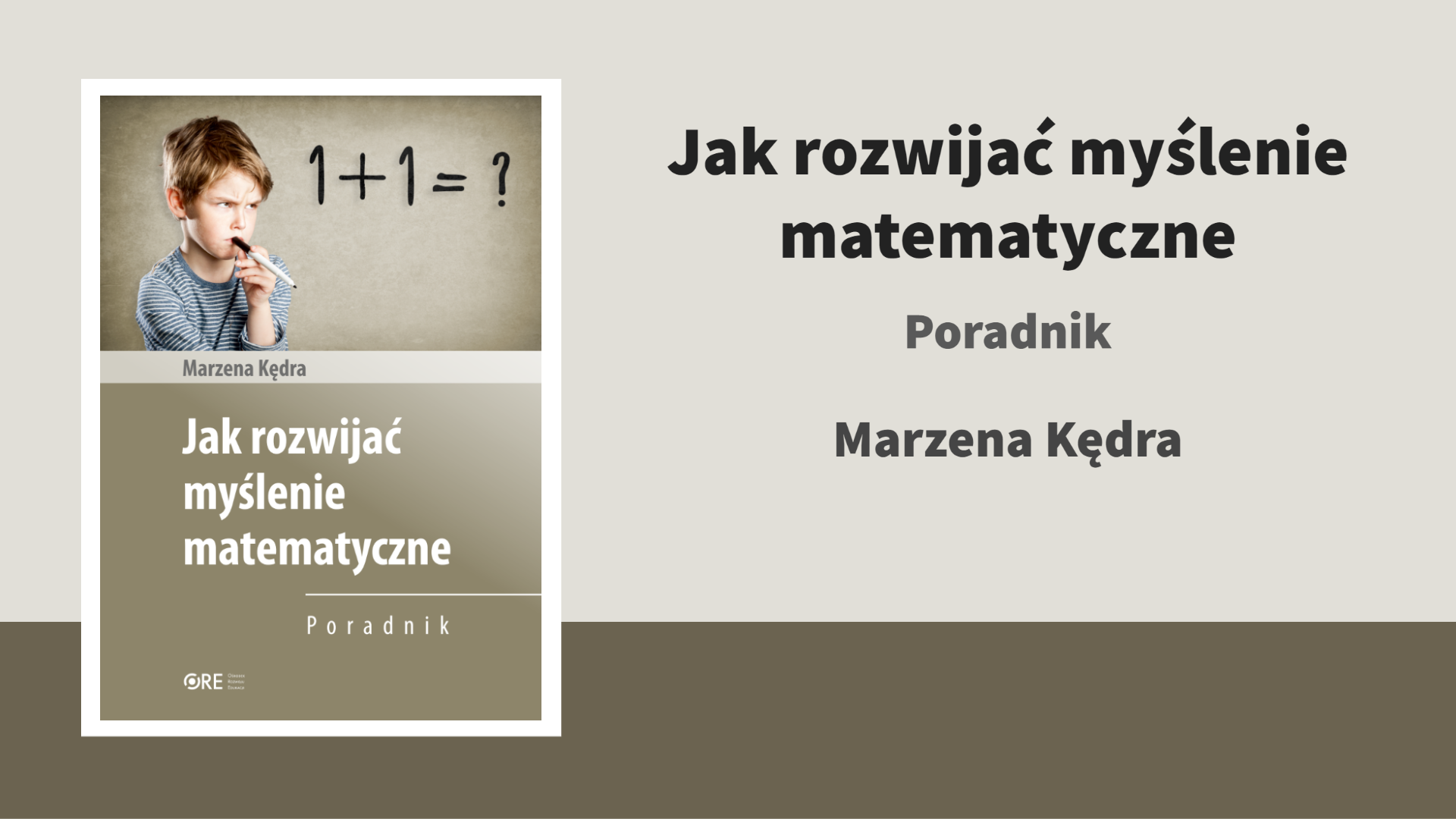 Jak rozwijać myślenie matematyczne. Poradnik