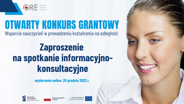 Otwarty konkurs grantowy – zaproszenie na spotkanie informacyjno-konsultacyjne