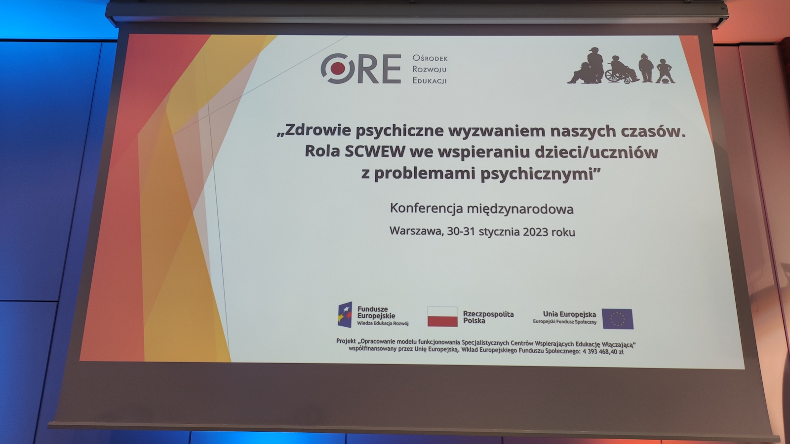 Zdrowie psychiczne wyzwaniem naszych czasów. Rola SCWEW we wspieraniu dzieci/uczniów z problemami psychicznymi – relacja z konferencji
