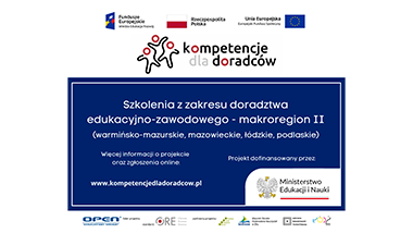 Szkolenia z zakresu doradztwa edukacyjno-zawodowego – makroregion nr II