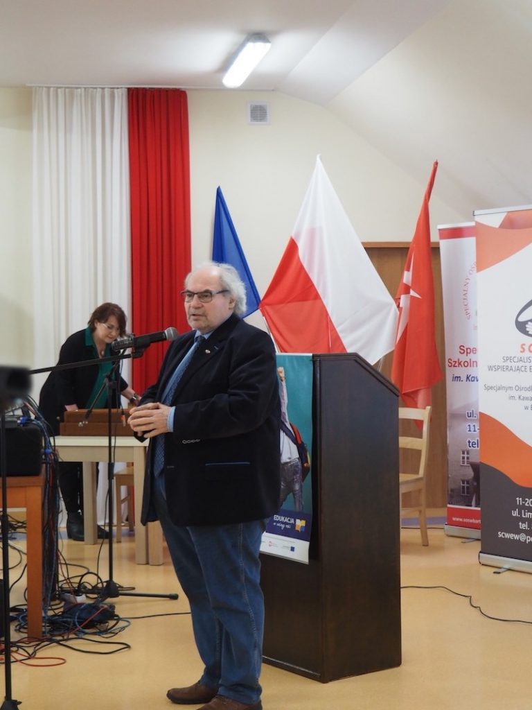 Wystąpienie Starosty Powiatu Bartoszyckiego Jana Zbigniewa Nadolnego.