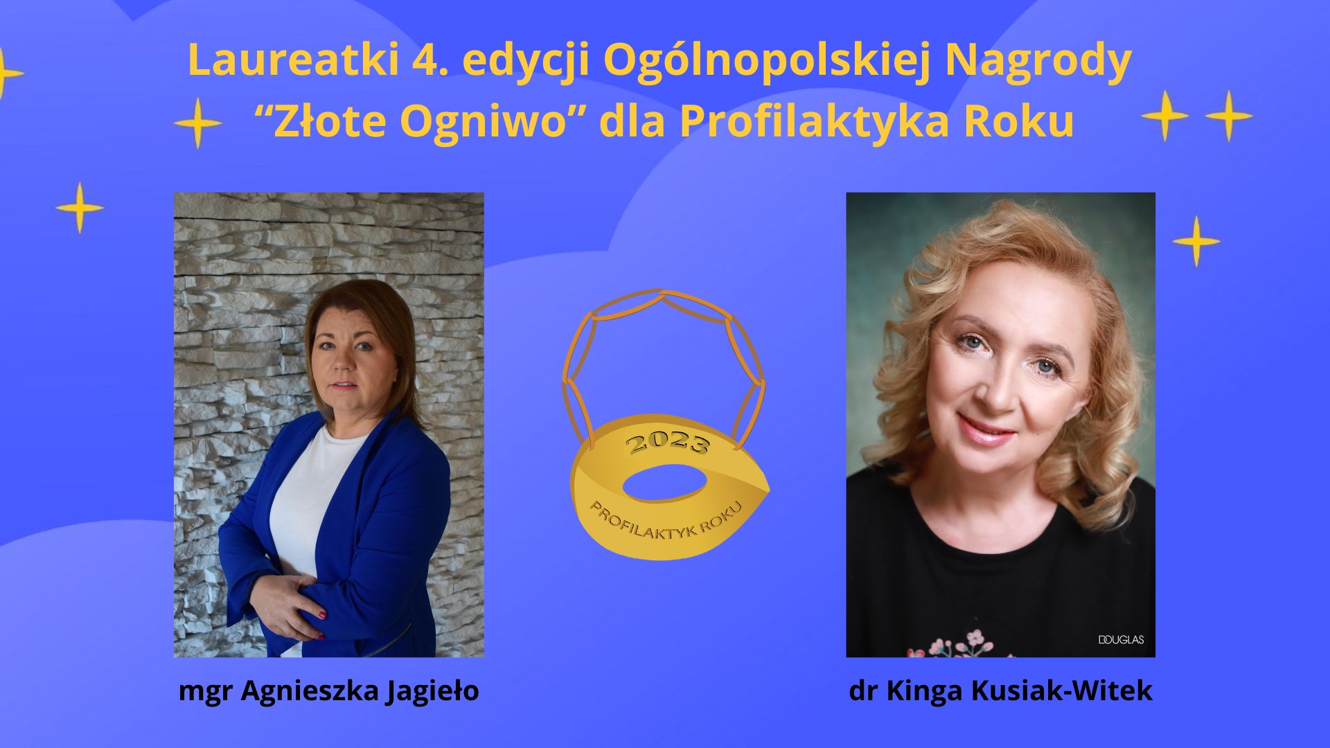 Znamy laureatki Nagrody „Złote Ogniwo” dla Profilaktyka Roku 2023! Uroczysta Gala zakończyła czwartą edycję plebiscytu