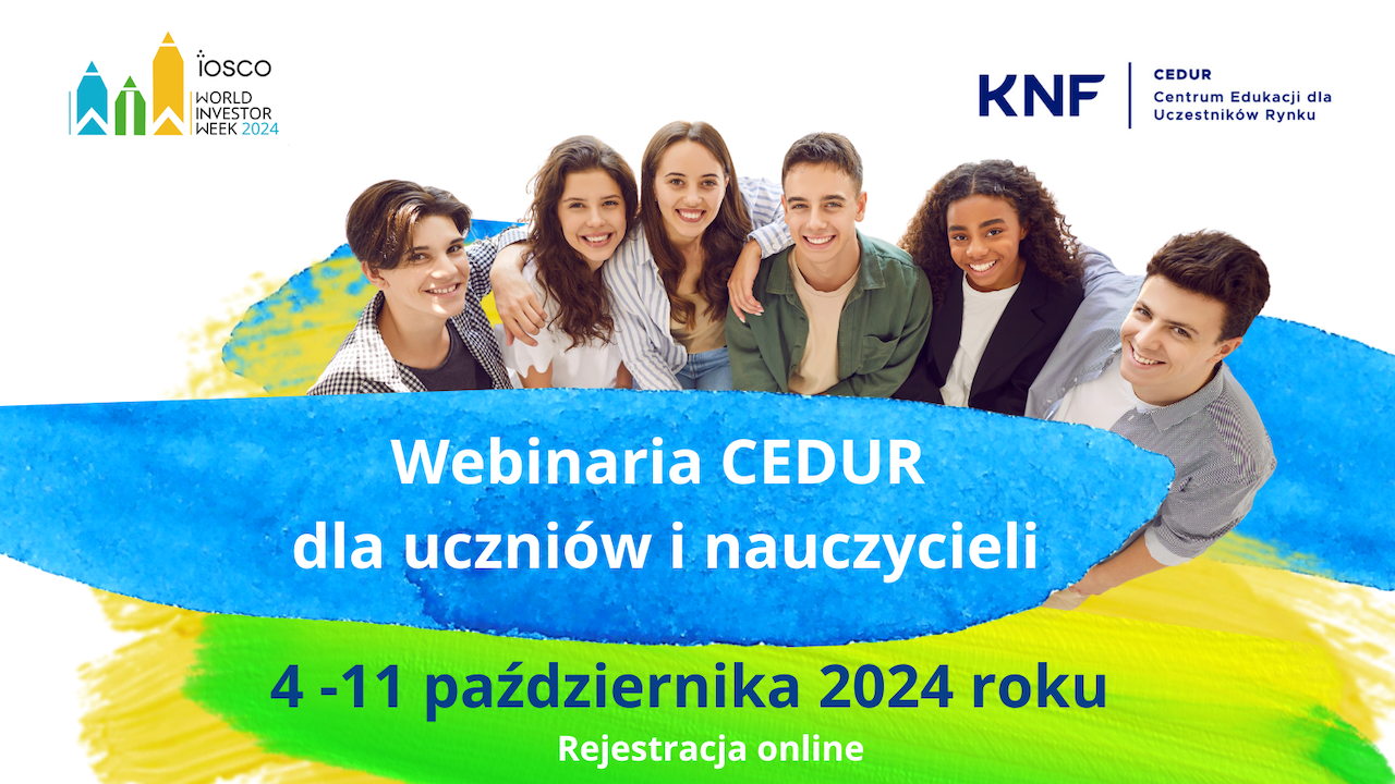 Webinaria CEDUR dla uczniów szkół ponadpodstawowych i nauczycieli