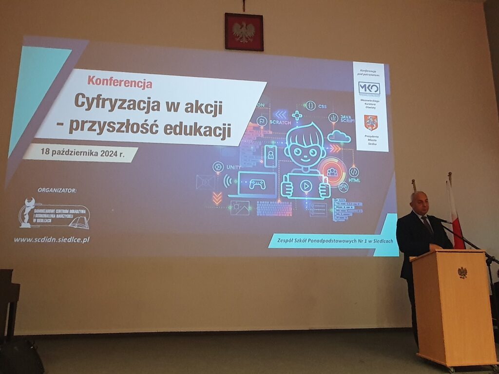 Wystąpienie wiceprezydenta Siedlec Pana Dariusza Stopy