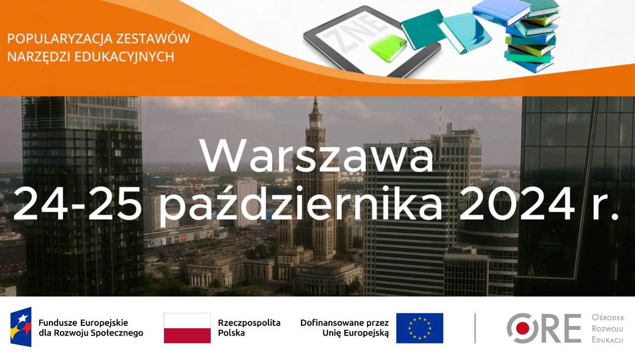 Konferencje popularyzujące zestawy edukacyjne – wideorelacja z&nbsp;konferencji w&nbsp;Warszawie