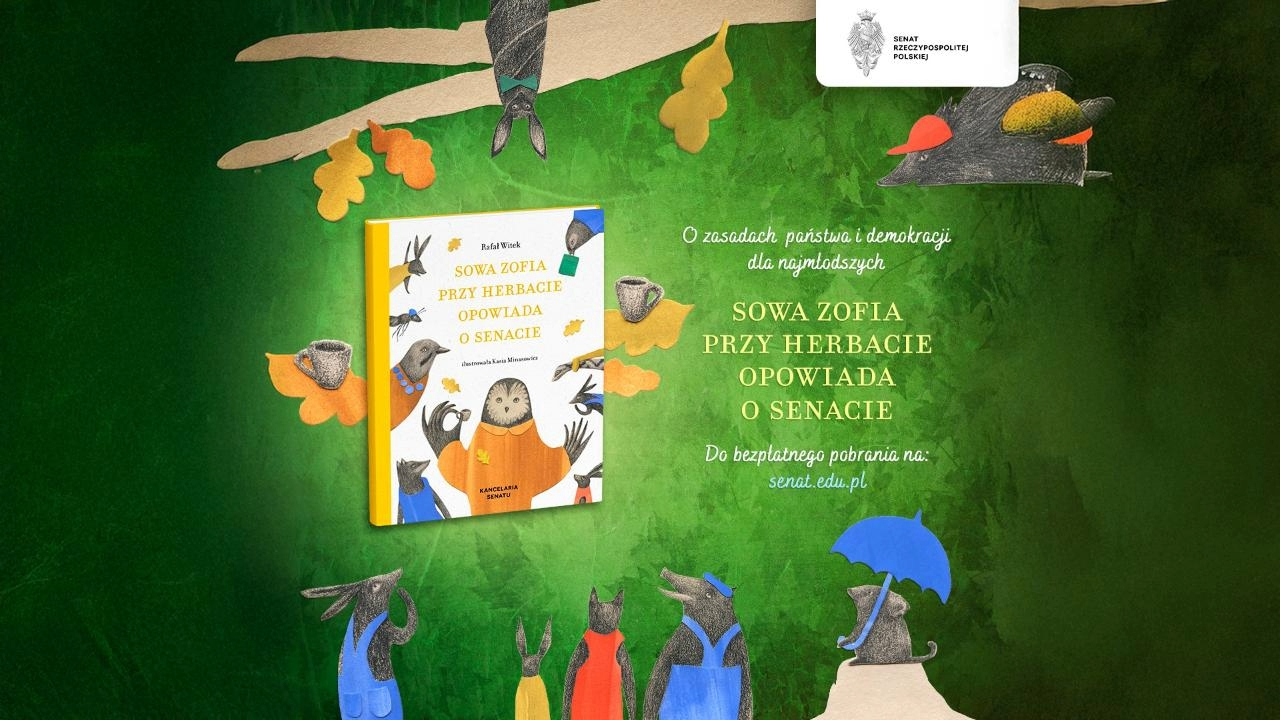 Książka dla dzieci o Senacie