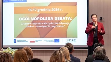 Uczenie się przez całe życie – ogólnopolska debata z udziałem przedstawicieli ORE