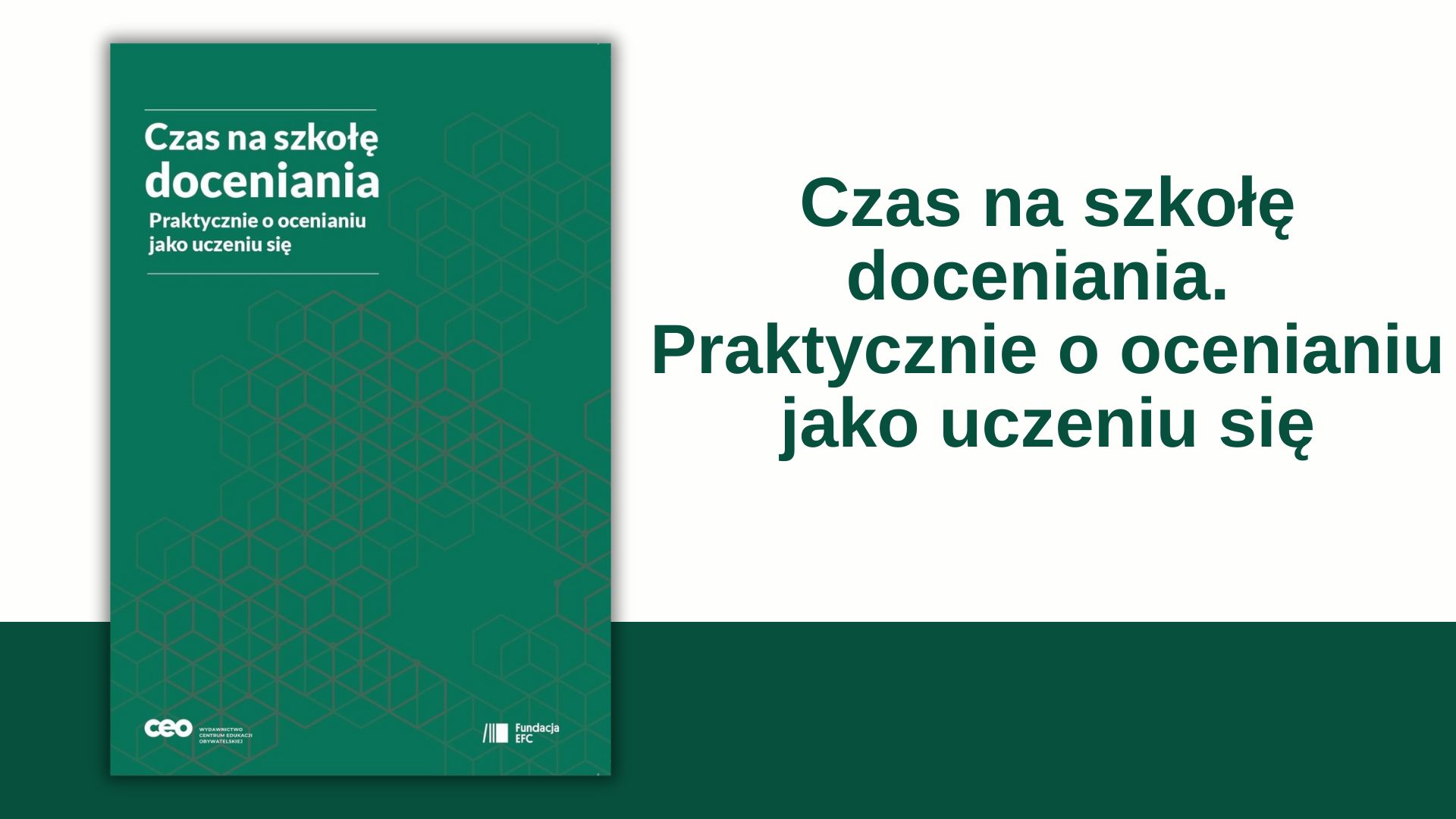 Po pierwsze doceniać