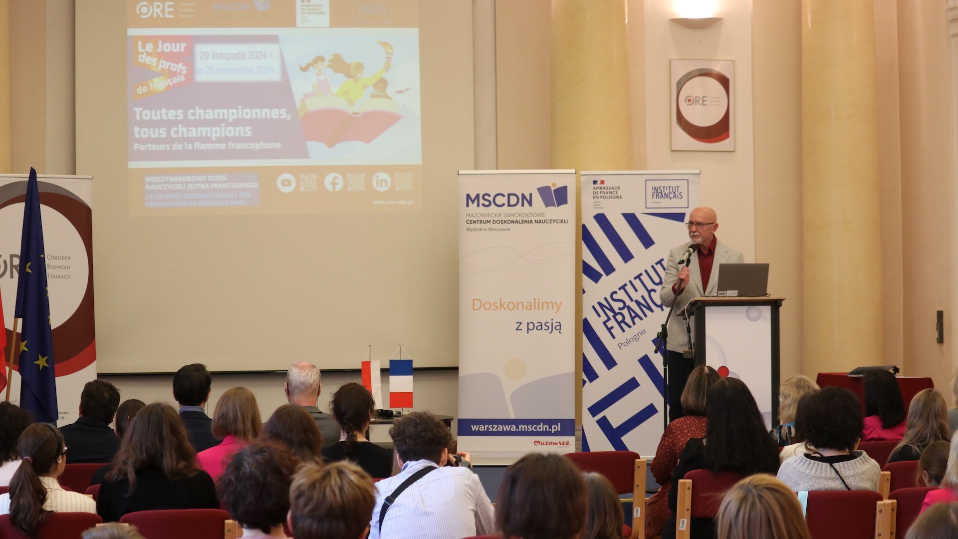 Konferencja z okazji Międzynarodowego Dnia Nauczycieli Języka Francuskiego