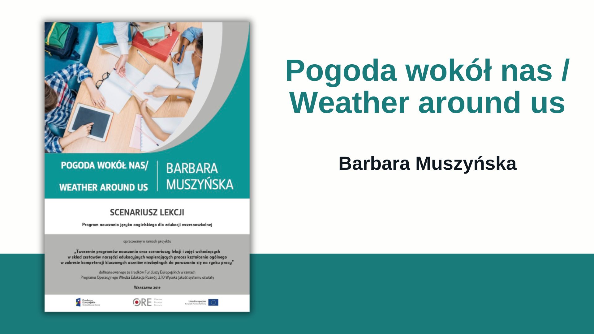 Połącz naukę języka angielskiego z&nbsp;edukacją przyrodniczą i&nbsp;zintegrowaną! (Metodyczne inspiracje z&nbsp;wykorzystaniem zestawów narzędzi edukacyjnych)