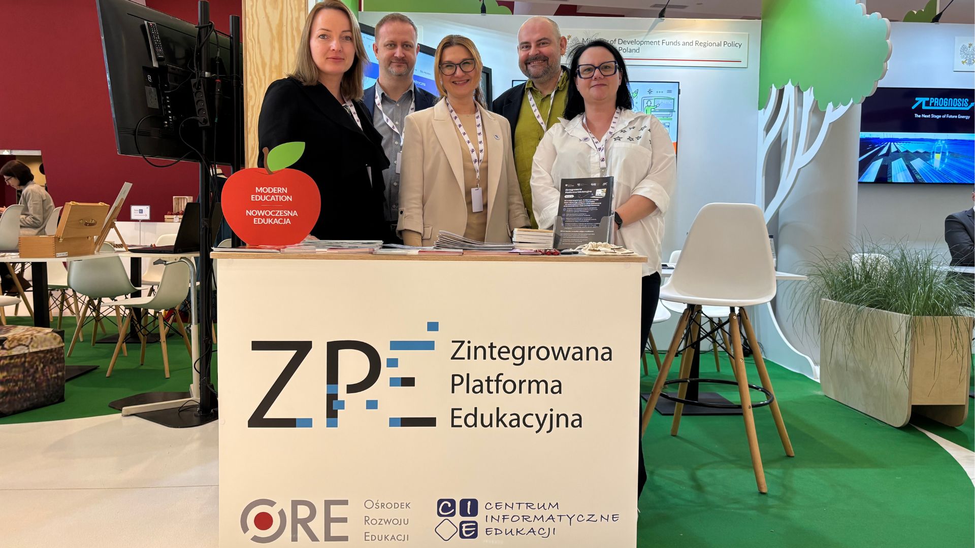 Promujemy Zintegrowaną Platformę Edukacyjną podczas prestiżowej konferencji