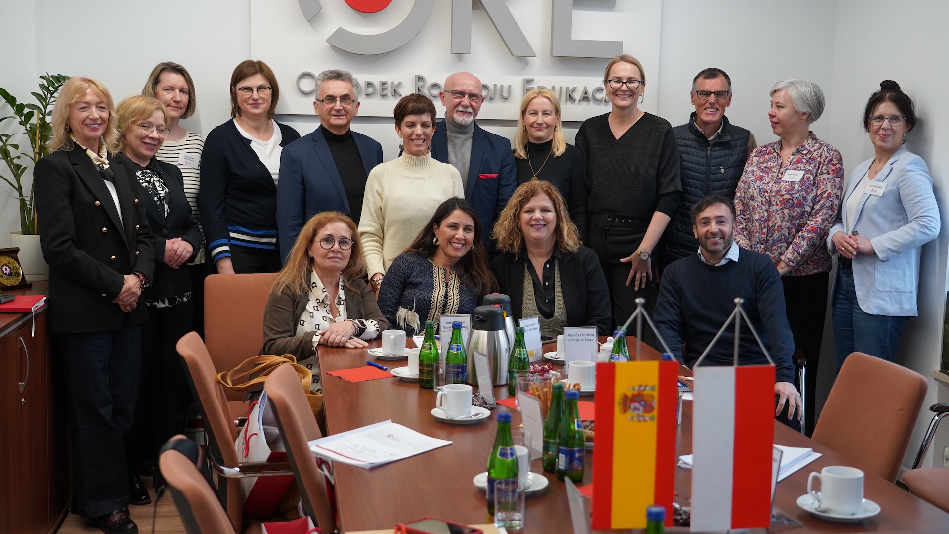 Wizyta delegacji z Biura Radcy ds. Edukacji, Doskonalenia Zawodowego, Aktywności Fizycznej i Sportu Rządu Wysp Kanaryjskich oraz Biura Radcy ds. Edukacji Ambasady Hiszpanii w Polsce