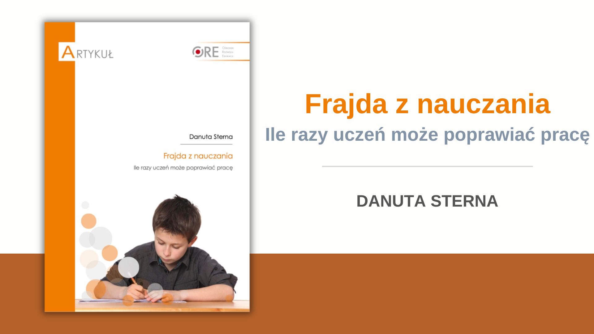 Ile razy uczeń może poprawiać pracę?