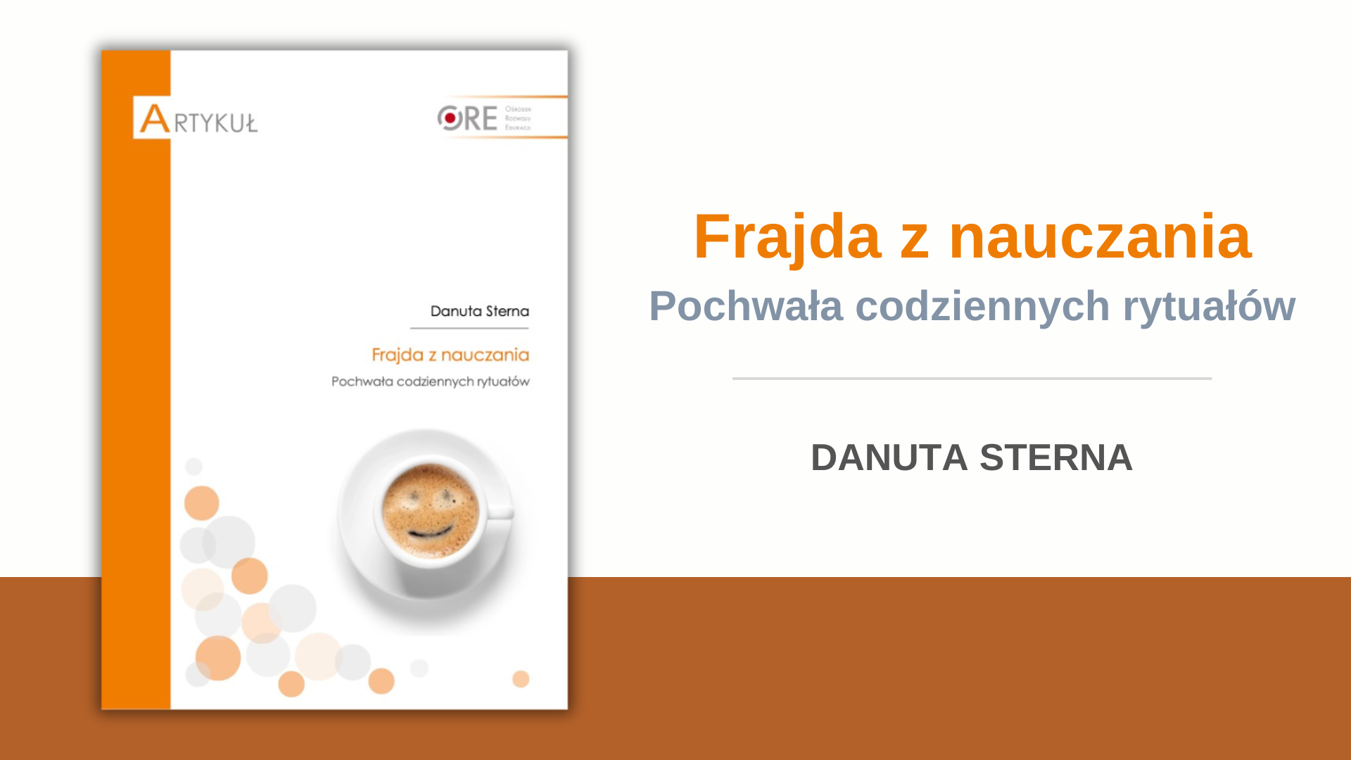 Pochwała codziennych rytuałów