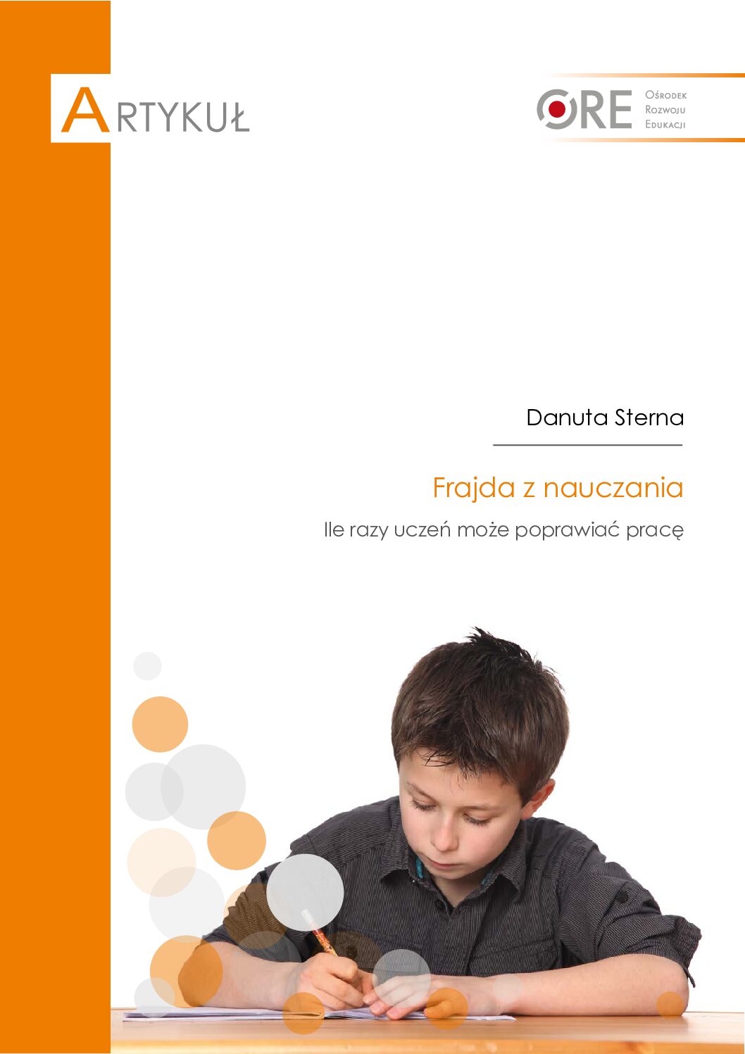 Ile razy uczeń może poprawiać pracę – Danuta Sterna – 2025